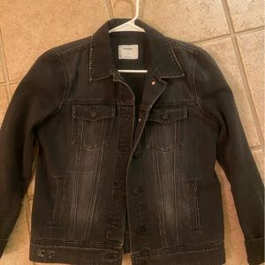 Old Navy Black Jean Jacket - M